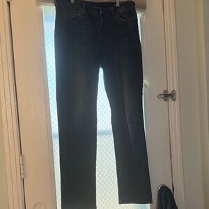 Kut from Kloth Dark Wash Straight Leg Jeans size 12